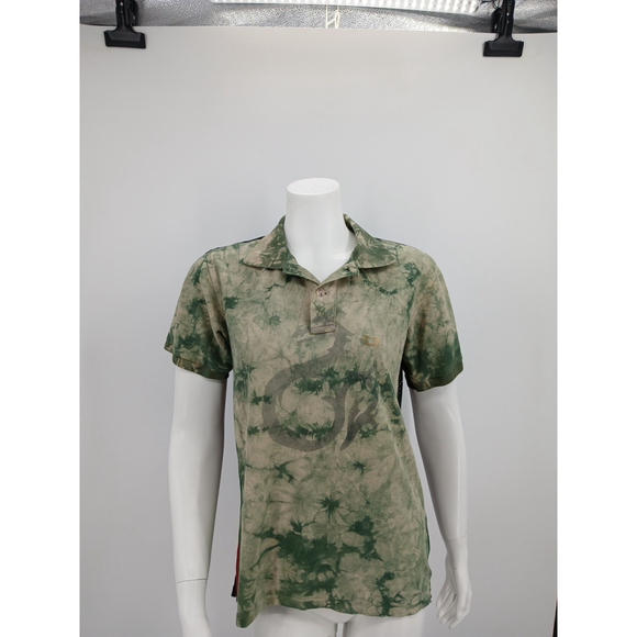 Citron Tops - Citron Santa Monica Dragon Polo Shirt Size S
